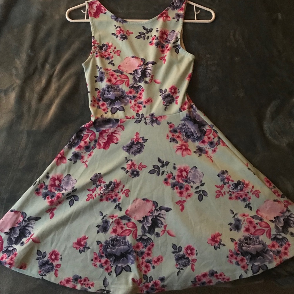 A Floral Dress